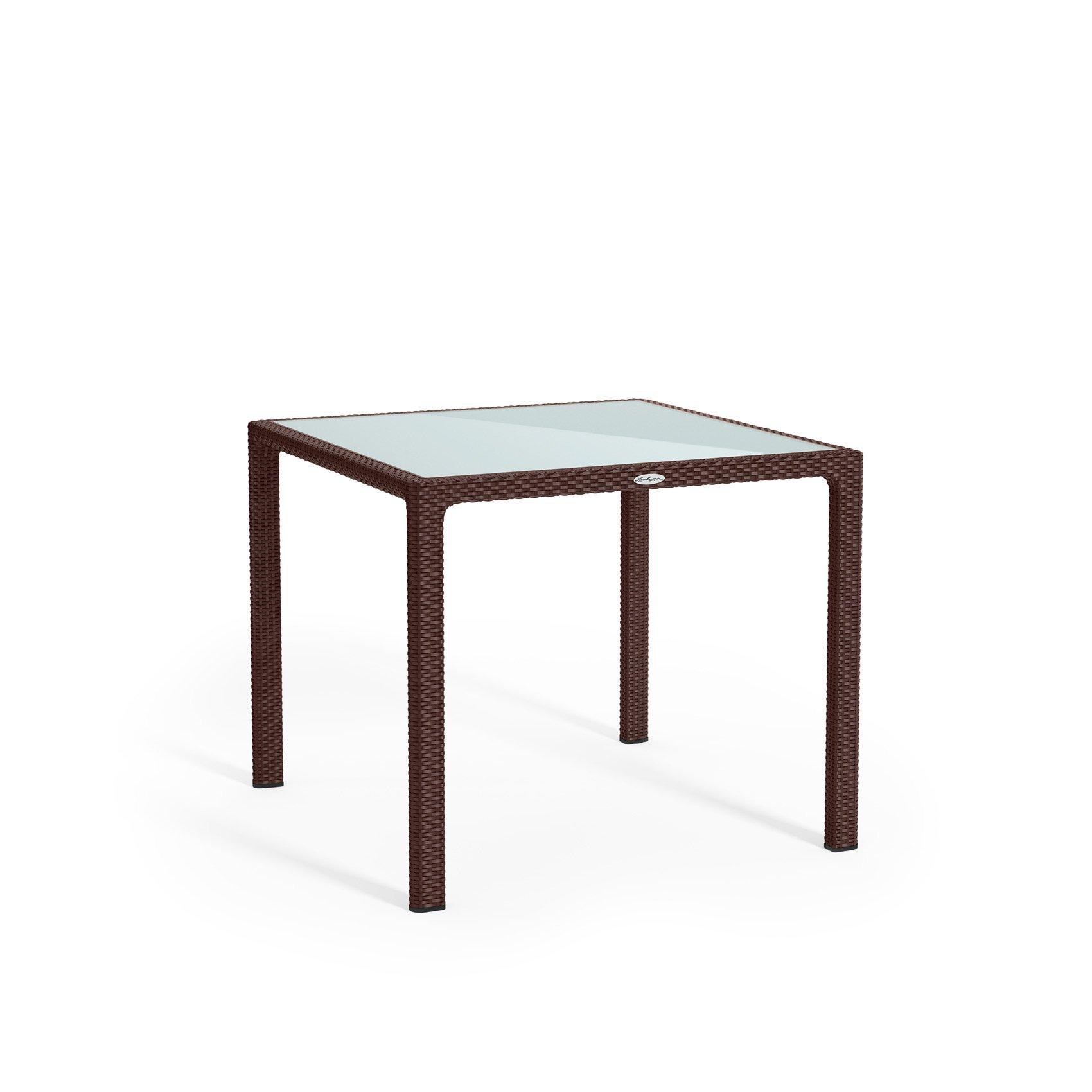 Small dining table mocha
